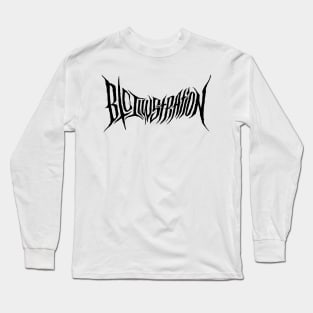 Death Metal 'btcillustration' Logo Long Sleeve T-Shirt